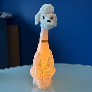 Vintage Spaghetti Poodle Lamp Retro Kitsch